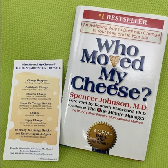 Who Moved My Cheese? : An a-Mazing Way to Deal with Change in Your Work…NWOT - Picture 4 of 6